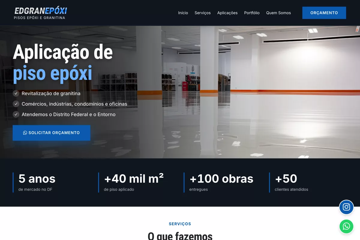 Site da Edgranepóxi