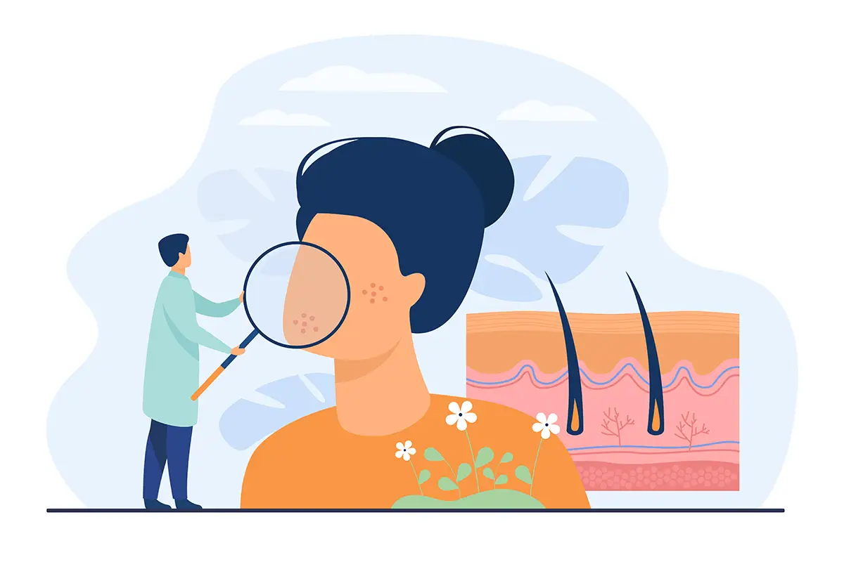 Consultório de dermatologia com Landing Page profissional