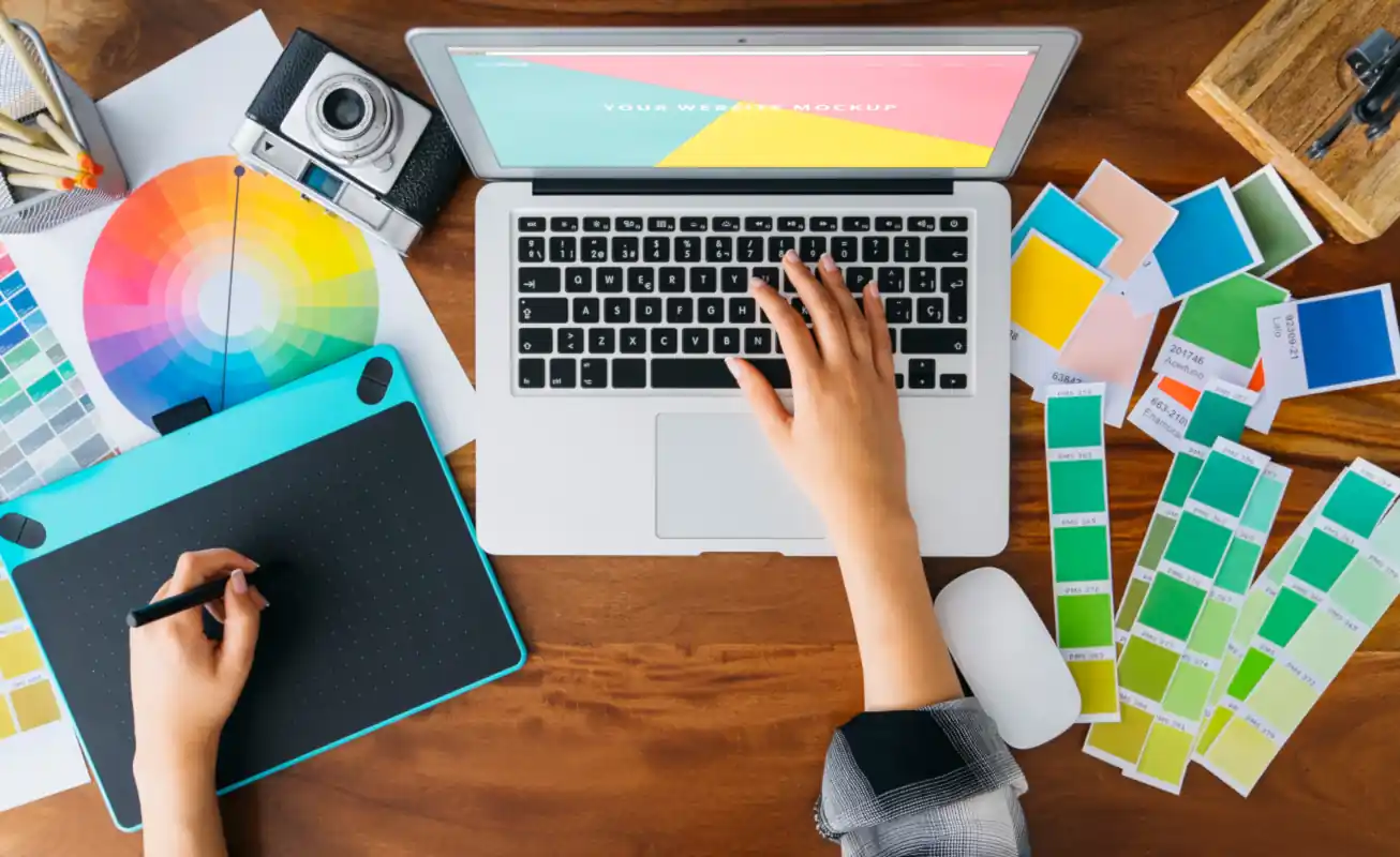 Landing Page profissional para designer gráfico