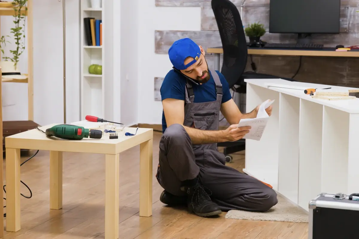 Site profissional para montadores de móveis