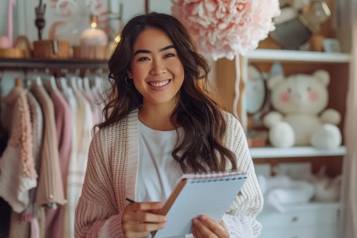 Portfólio de Personal Organizer exibido em site moderno