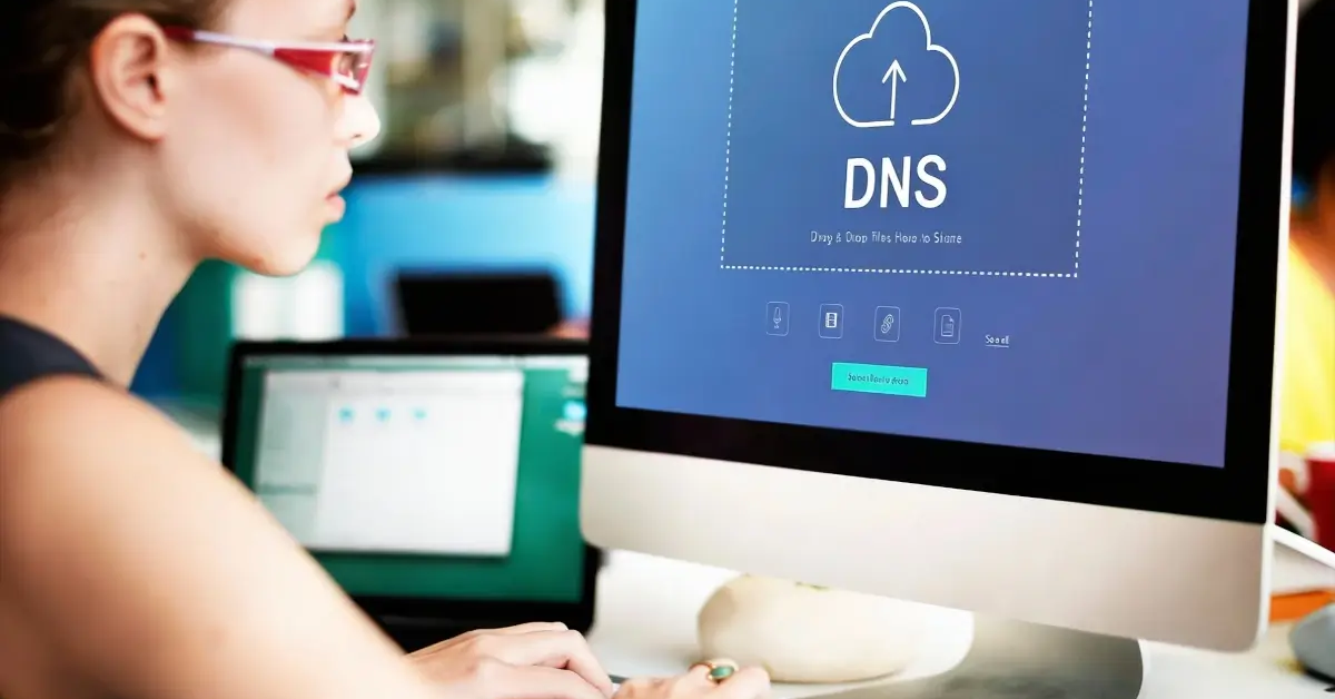 Tela do Registro.br com a opção de alterar servidores DNS