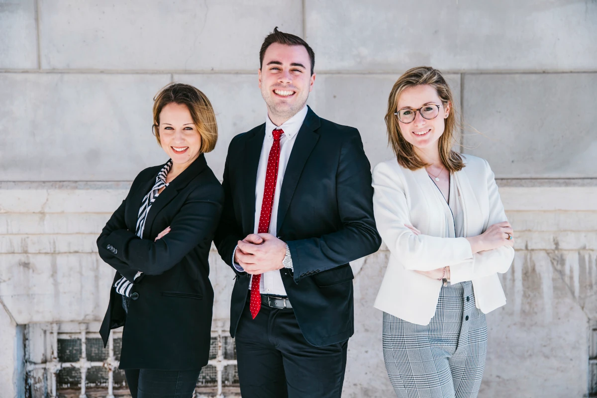 Foto da equipe de advogados