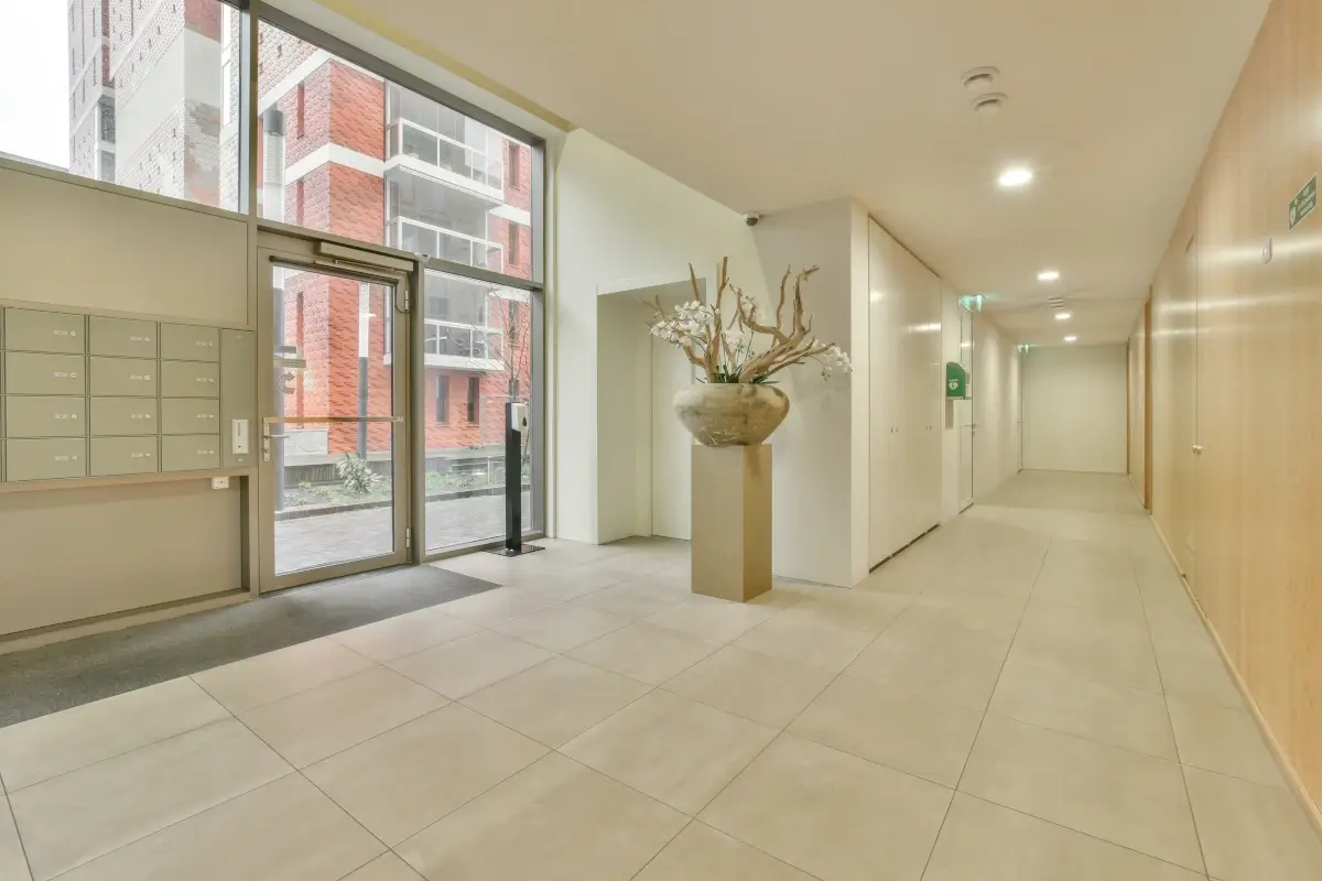 Hall de entrada com design sofisticado